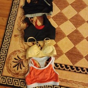 SPORT BRAS LOT Girls